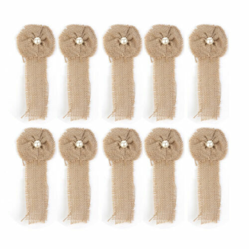 Penubuy 24 Sacchetti Regalo In Iuta Con Coulisse E Etichette, 10x14 Cm, Riutilizzabili Per Caramelle Gioielli Fai Da Te - 2