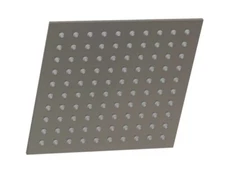 Phylrich 3-333/15A 8” Square Shower Head In Pewter 