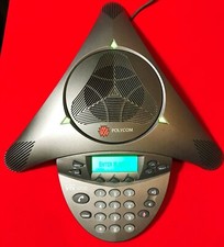 Polycom Soundstation VTX 1000 Conference Phone 2201-07142-601 complete kit