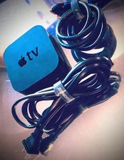 APPLE TV 3rd Gen 2013 (A1469) with Power Cord & HDMI Cable *No Remote*