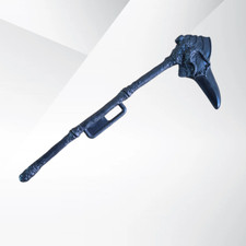 Scythe Weapon for Vintage 1993 Pirantishead Mighty Morphin' Power Rangers Figure