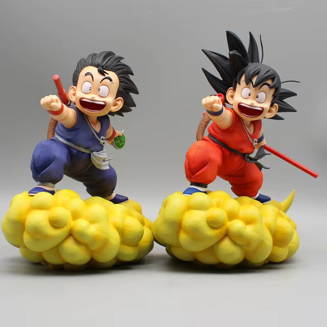 DRAGON BALL Z ACTION FIGURE SON GOKU KID MUTEN NUVOLA SPEEDY KINTON ANIME 20 CM