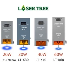 LASER TREE 60W 40W 30W 20W Optical Power Laser Module for Wood Cutting Engraver