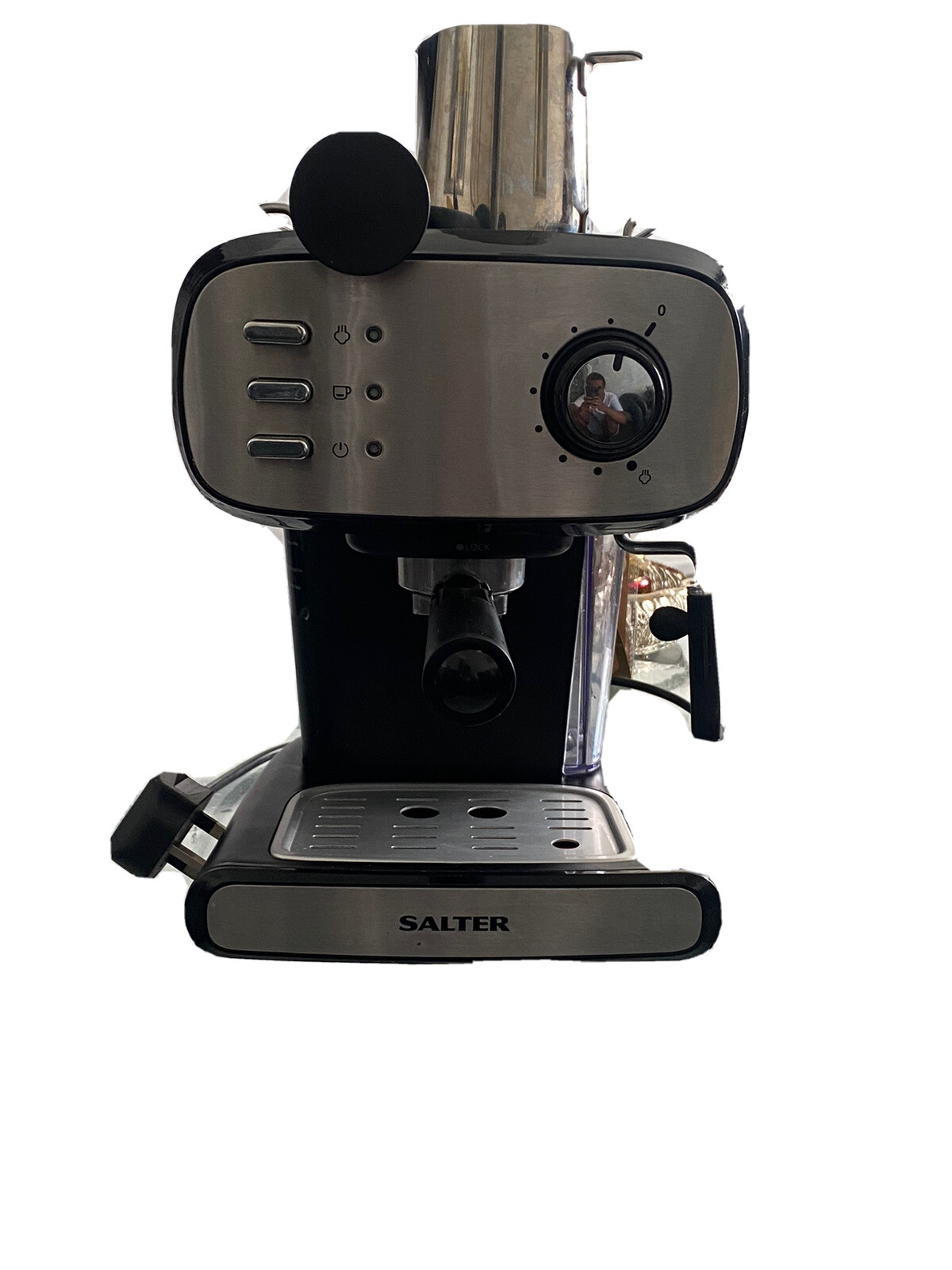 Salter EK4369 Caffe Barista Pro Espresso Maker Black for sale online