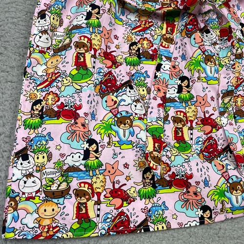 RARE Strawberry Guava RJC Hawaii Girls Toddler Size 10 Dress Pink Fun Made USA - Picture 3 of 13