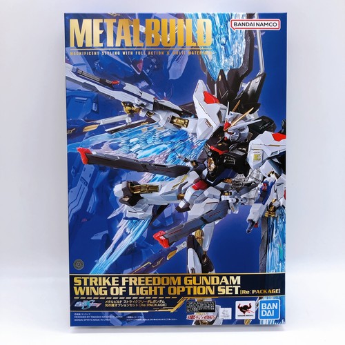 METAL BUILD Strike Freedom Gundam Wing of Light Option Set Action Figure Bandai - Picture 3 of 11