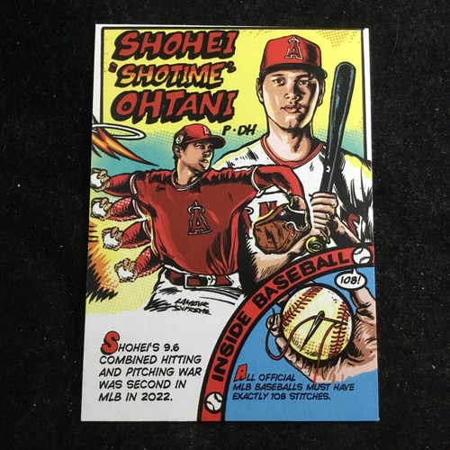 2023 Topps Archives 1979 Topps Comics #79TC-1 Shohei Ohtani Los Angeles Angels