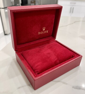 ROLEX 赤い時計ケース Datejust 付属品付き Authentic Vintage Rolex Datejust Red Watch Box 69173 69174