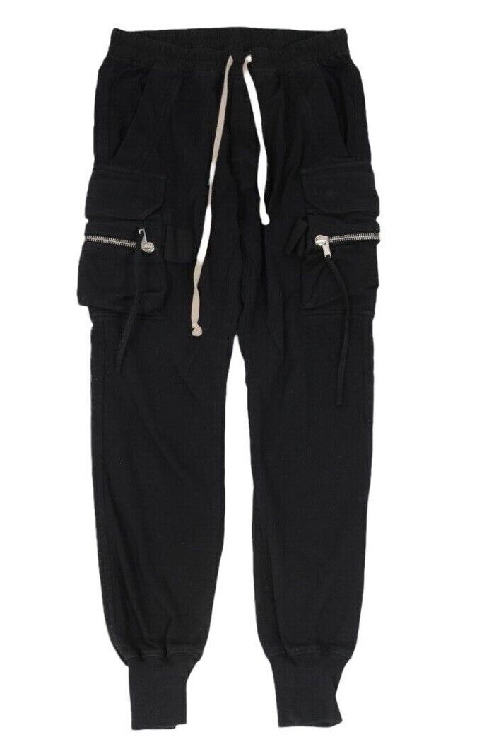 Rick Owens Mens SS17 Walrus Cargo Pants 50 Black … - image 1