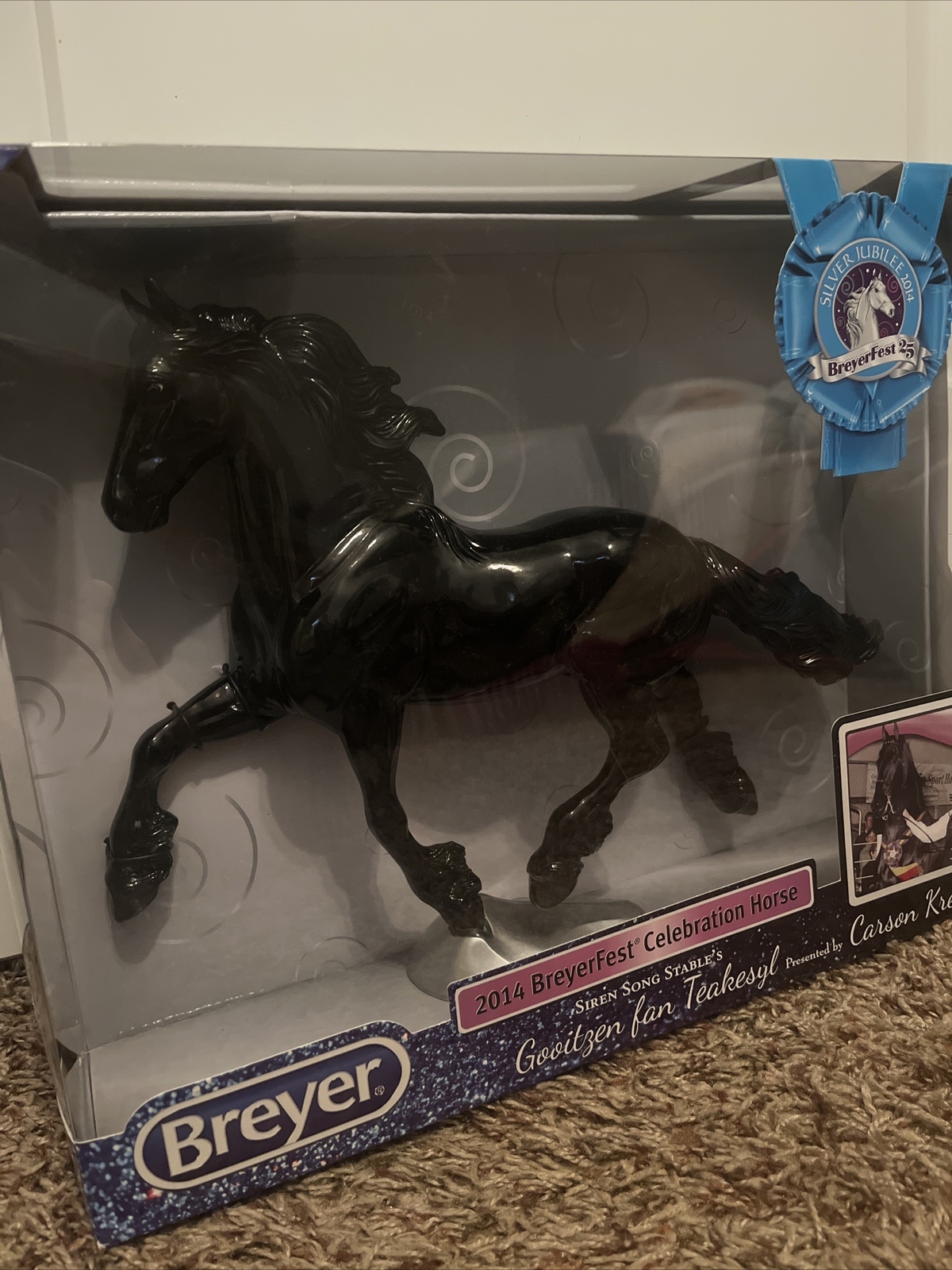 Breyer Gooitzen fan Teakesyl NIB 2014 Breyerfest Celebration Horse