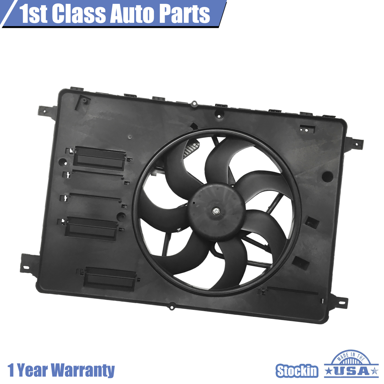 Cooling Fan Assembly w/ Module Control For Land Rover LR2 20082014