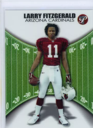 2004 Topps Pristine Refractor #109 Larry Fitzgerald RC Rookie 741/999 Arizona