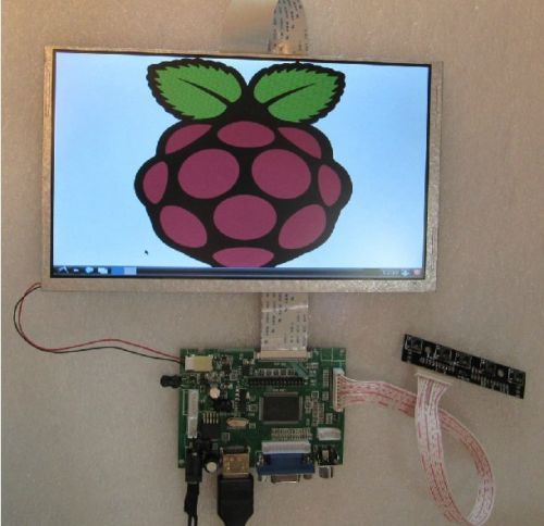 New Inch LCD Display 800x480 HDMI+VGA+2AV Controller Board for