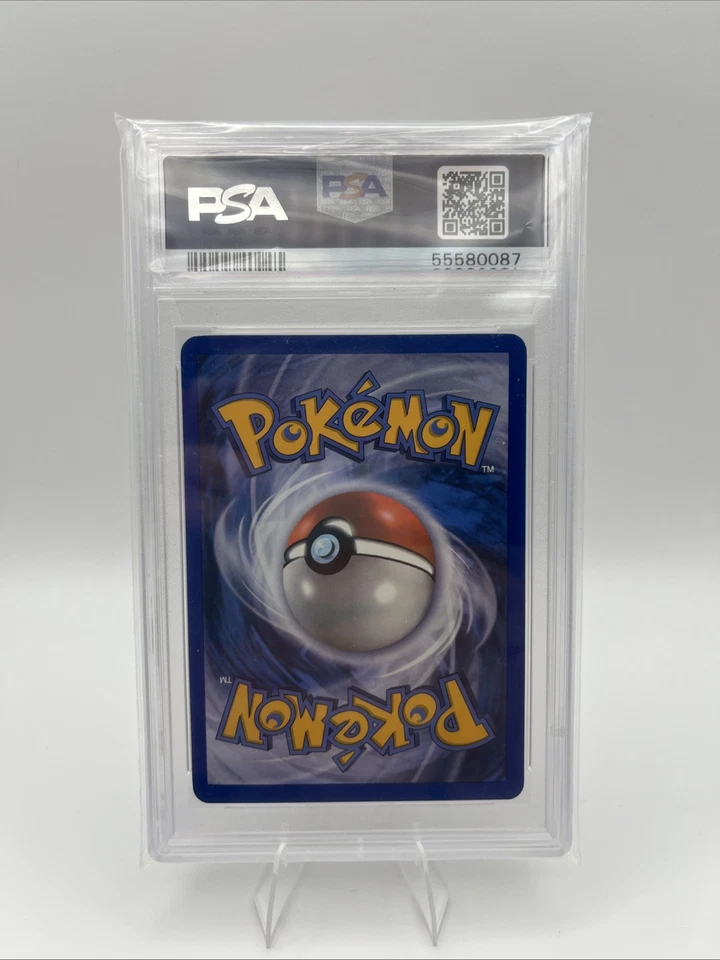 Pokemon TCG Crobat #14 HGSS Unleashed Pokemon Leage Cross Hatch - PSA 9 - Image 2 of 2