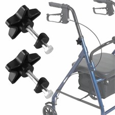 Rollator Walker Replacement Knobs - Arm Height Adjustment Knobs for 3 or 4