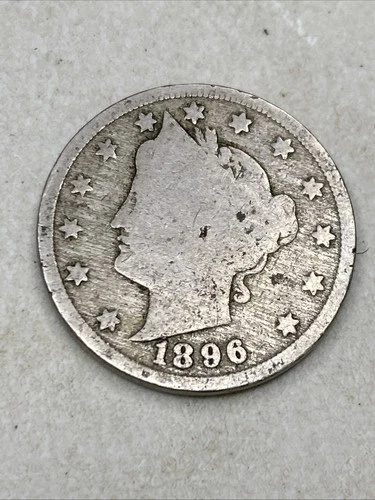 1896-P Liberty Nickel — photo from the most recent tracked eBay sale