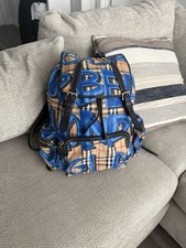 Burberry Graffiti Rucksack Backpack Mens Wome...