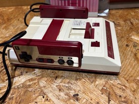 Famicom Controller Complete Set RF Switch AC Adapter Box & Manual Good Condition