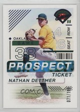 2024 Panini Prospect Edition Blue 71/199 Nathan Dettmer #109 0o6v