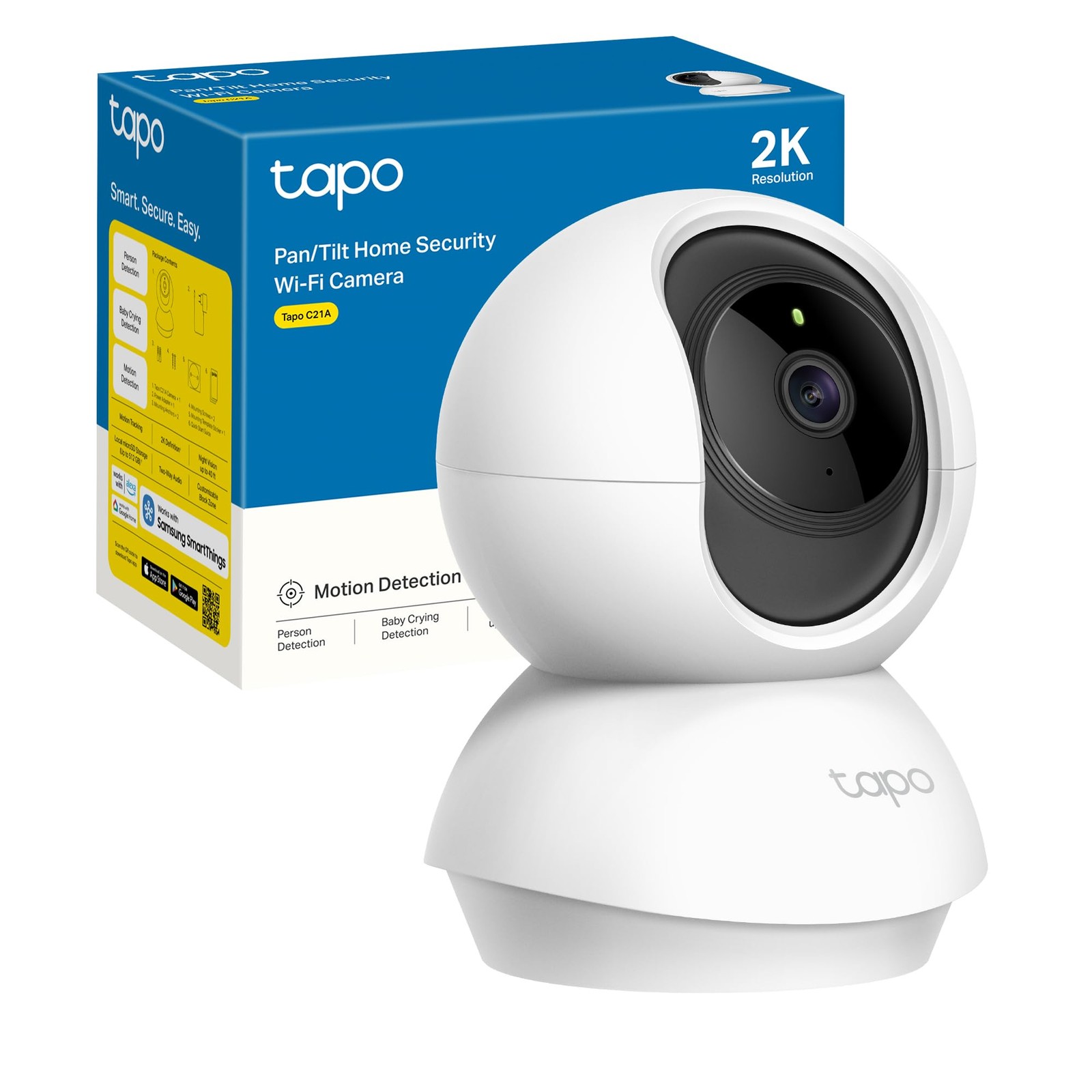 Tapo C21A Telecamera WiFi Design: Sicurezza Invisibile per la tua Casa
