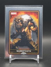 2025 Topps Chrome Marvel Deadpool Sabretooth #7 Base Card