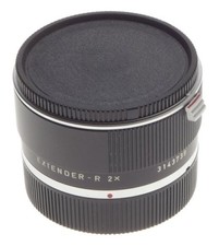 LEICA CAMERA LENS EXTENDER-R 2x LEITZ WETZLAR FITS SLR CAMERA LENSES USED CLEAN