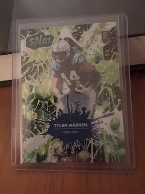 2025 Wildcard Splat Tyler Warren 2/2 RC