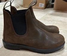 Blundstone Classic Chelsea Boots Unisex 1609 Antique Brown Size 11.5 US Men