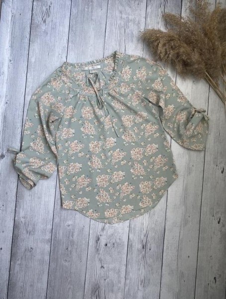Women Lauren Conrad Shirt Turquoise XS
