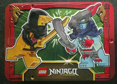 LEGO NINJAGO LEGACY TIN ARIN Vs DRAGONIAN WARRIOR SPECIAL EDITION 112506 NEW
