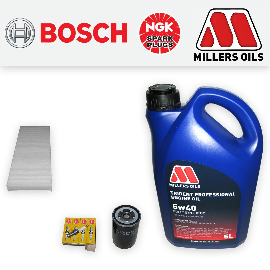 SERVICE KIT for AUDI A4 (B5) 1.8 20V OIL CABIN FILTERS PLUGS +OIL (1995-2001)