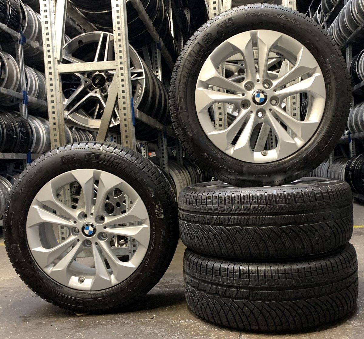 4 Orig BMW Winter Wheels Styling 564 225/45 R17 97H X1 F48 X2 F39