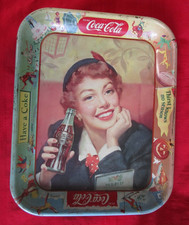 ORIGINAL VINTAGE COCA COLA TRAY - 1950's
