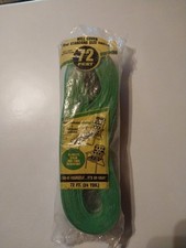 Vintage Wellington Re-Web Kit Lawn Chair Webbing Green White 72  New