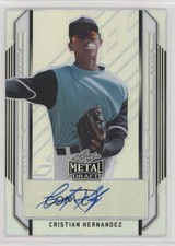 2021 Leaf Metal Draft Cristian Hernandez #BA-CH2 Auto 0m0g