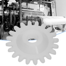 5x White Plastic Gear Knitting Machine Replacement Accessory Fit For Silver NEW