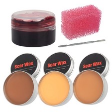 SFX Makeup Kit Scars Wax Halloween Special Effects Stage Fake Wound Skin Wax