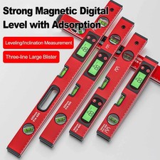 30/40/50cm Digital Spirit Level Magnetic Angle Meter Inclinometer