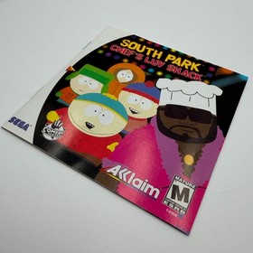 South Park Chef's Luv Shack - Sega Dreamcast (custodia/manuale/dischi)