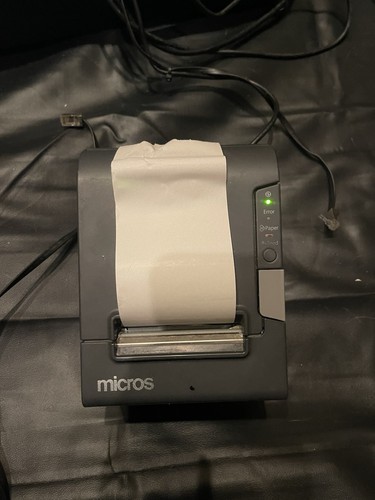 2x Micros Printer And Registers (Read Description) | eBay