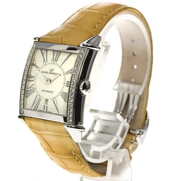 Girard Perregaux — Girard-Perregaux 25860 27mm SS White Dial Automatic Date Watch #C16280