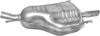 Polmo EndschalldäMpfer Hinten (17.592) FüR Opel Astra G | Auspufftopf