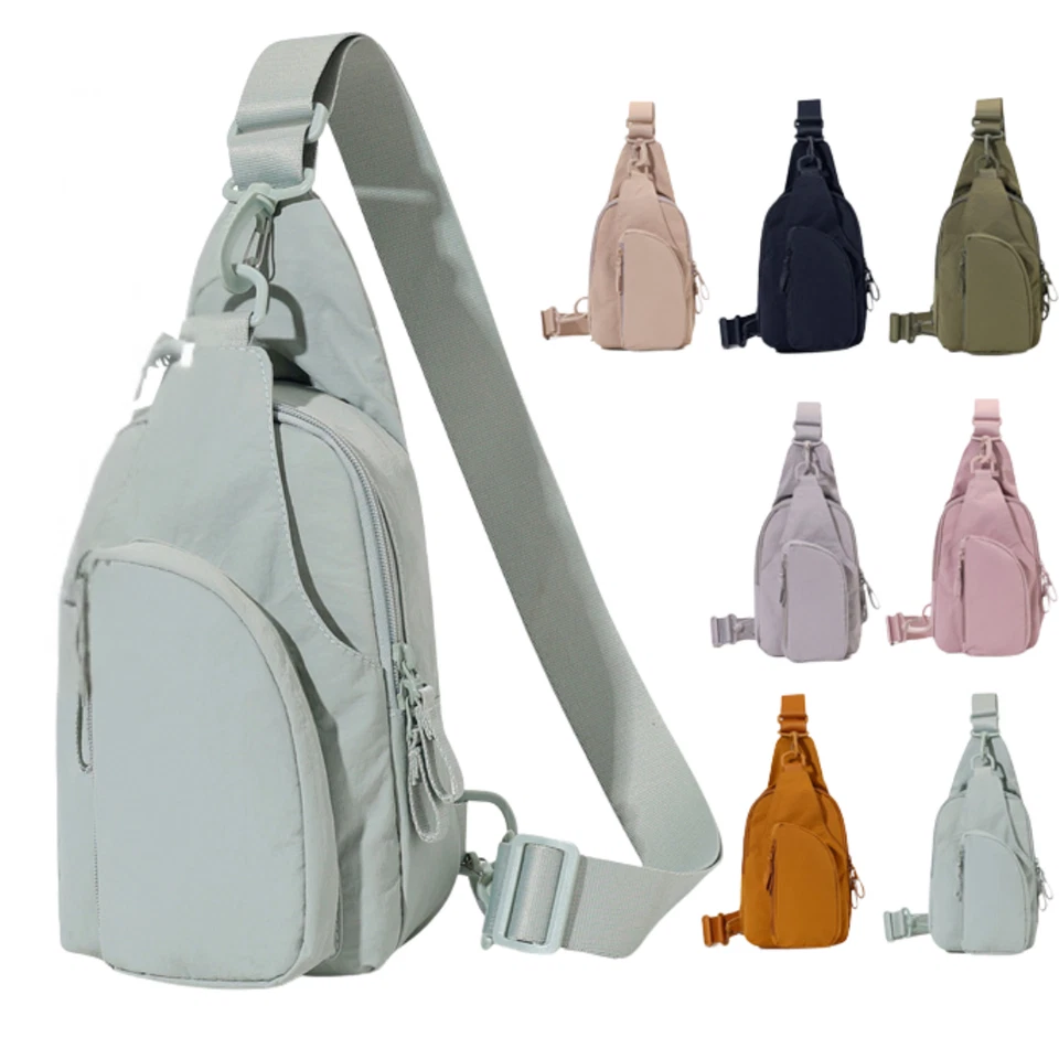 KNIGHT GLOBAL Waterproof Sling Bag Women Chest Bag for Men Lightweight Crossbody Shoulder Bag