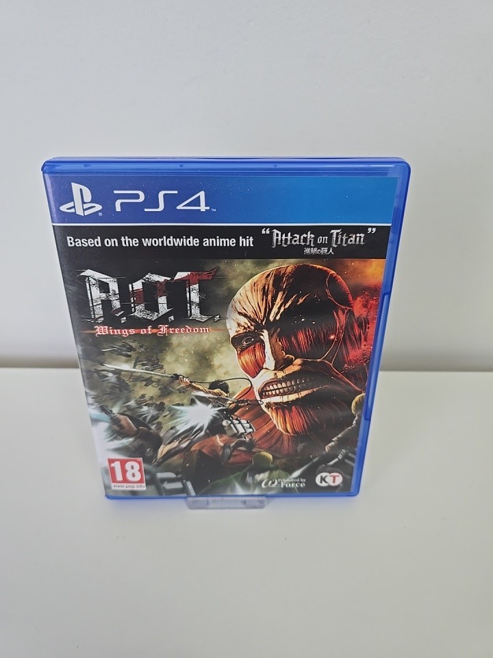 Attack on Titan Wings of Freedom (Playstation 4, 2021)