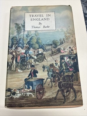 Thomas Burke   The English Townsman & Travel In England 1947 HBDJ