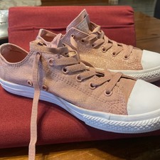 Converse Chuck Taylor All Star Shimmer Pink Sneakers Size 5us 23cm