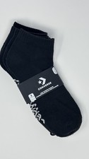 Converse Half Cushion Quarter Socks Black Women's Size 4-10 3-Pack