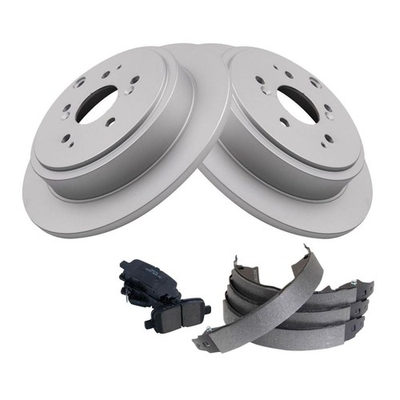 #ad Brake Pad amp; Rotor Kit for Honda for Pilot 3.5L 2003 2008 $377.99