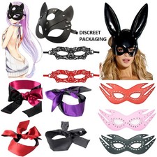Sexy Silky Multi-use Blindfold Masquerade Face and Eyes Mask Cover Adult UK