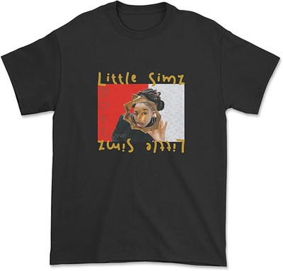 Little Simz No Thank You Graphic Multicolor Short Sleeves Hoodie